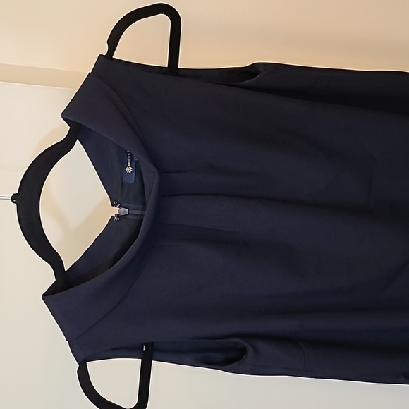 NWT Brooks Brothers Navy Jackie-O Style Dress Size 4 - Picture 3 of 9